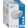 Унитаз подвесной GEBERIT ICON 500.784.01.1 безободковый с крышкой-сиденьем микролифт