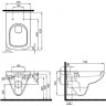 Унитаз подвесной GEBERIT IFO SPECIAL RIMFREE RP731100200