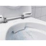 Унитаз подвесной GEBERIT SMYLE SQUARE 500.683.01.2 безободковый Rimfree® в комплекте с сиденьем с плавным закрыванием SoftClose