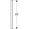 Зеркало GEBERIT OPTION BASIC 500.580.00.1 40 см