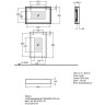 Зеркало с подсветкой GEBERIT CITTERIO 500.572.JJ.1 90 см