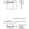 Зеркало с подсветкой GEBERIT ICON 840760000 60 см