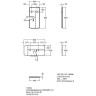 Зеркало с подсветкой GEBERIT MYDAY 824340000 40 см