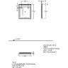 Зеркало с подсветкой GEBERIT XENO² 807860000 60 см
